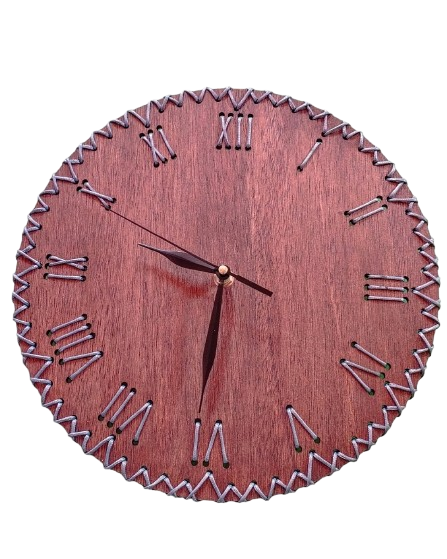 Reloj Madera y Cuerda
