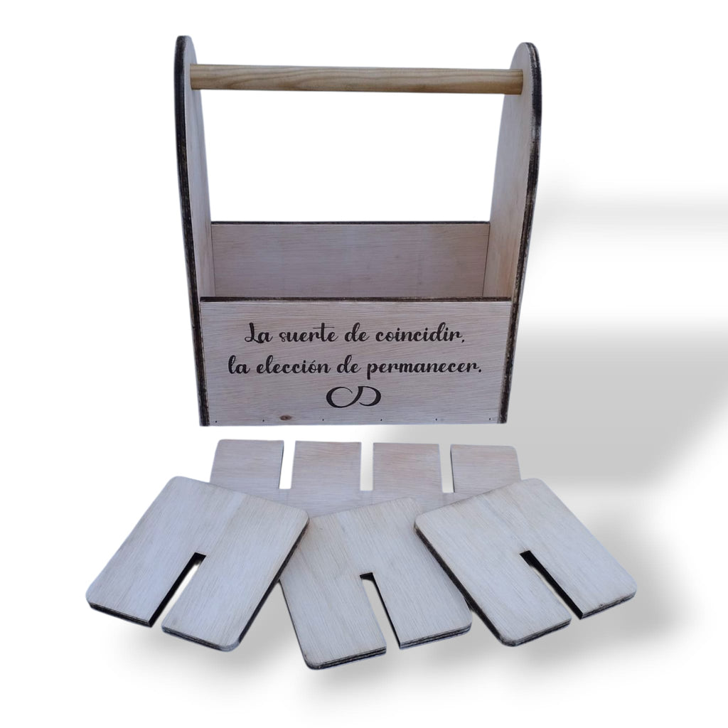 Caja Portabotellines