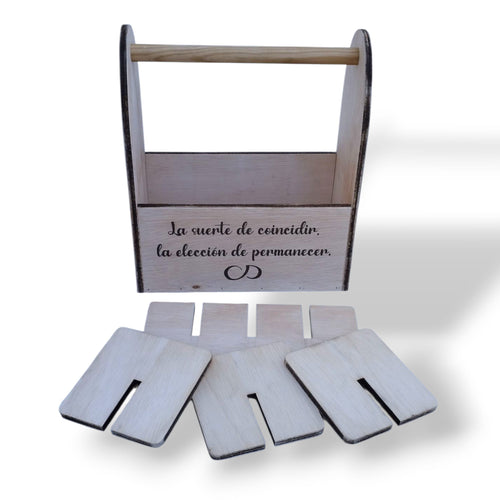 Caja Portabotellines
